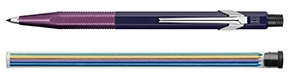 Portaminas 2mm Caran d'Ache Fixpencil Alfredo Häberli Ciruela