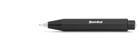 Portaminas 0,7 mm Kaweco Skyline Negro-Cromo 