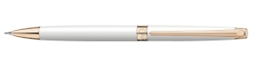 Portaminas Caran d'Ache Leman Slim White Rosegold