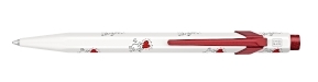Bolígrafo Caran d'Ache 849 Keith Haring White