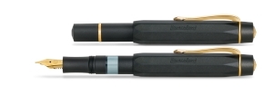 Pluma Kaweco Piston Al Sport Negro-Oro