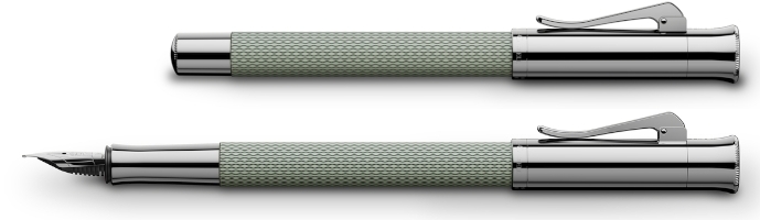 Pluma Graf Von Faber-Castell Guilloche Sage Green
