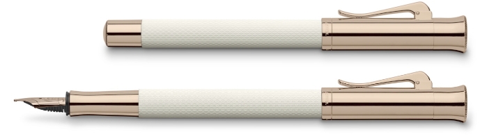 Pluma Graf Von Faber-Castell Guilloche Champagne Blush