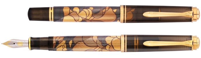 Pluma Pelikan Souveran M600 Art Collection Georg Tippel