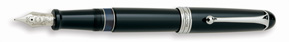 Pluma Aurora 88 Negra/Cromo Big 800-C