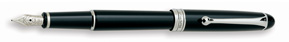 Pluma Aurora 88 Negra/Cromo 810-C