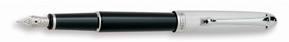 Pluma Aurora 88 Cromo/Negra 817