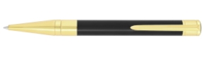 Bolígrafo S.T. Dupont D-Initial Negro-Oro
