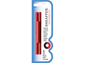 Cartuchos Sheaffer Rojos