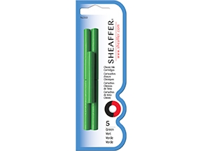 Cartuchos Sheaffer Verdes