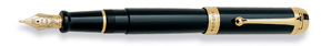 Pluma Aurora Talentum Negra/Oro Big D12-N