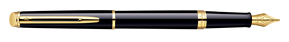 Pluma Waterman Hémisphère Laca  Negra GT