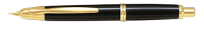 Pluma Pilot Capless Negra/Oro