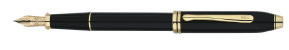 Pluma Cross Townsend Laca Negra/Oro